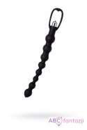 A-TOYS, Anal Vibration Chain, Silicone, Black, 34 cm Toyfa