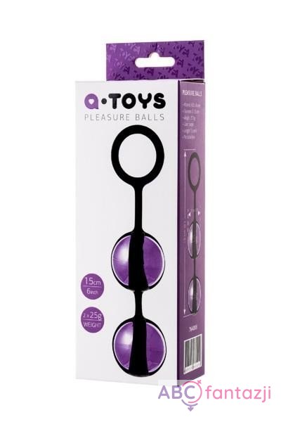 A-TOYS, Vaginal balls, ABS plastic, Purple, O 3.5 cm Toyfa