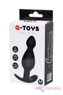 Anal plug A-Toys, size: S black Toyfa