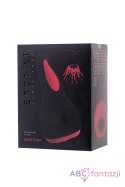 Erotist Eruption; Rechargeable masturbator, Silicone, Black, 18.5 cm. Toyfa