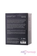 Erotist Eruption; Rechargeable masturbator, Silicone, Black, 18.5 cm. Toyfa