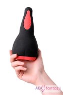 Erotist Eruption; Rechargeable masturbator, Silicone, Black, 18.5 cm. Toyfa