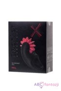 Erotist Mill vibro ring, silicone, black, 8.5 cm, O 2.6 cm Toyfa