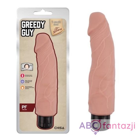 Greedy Guy Vibrator -Flesh Chisa