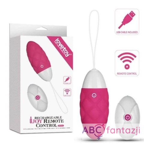 IJOY Wireless Remote Control Rechargeable Egg Pink Lovetoy