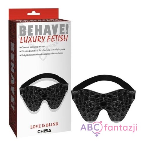 LOVE IS BLIND-Classics Eyemask Black Chisa