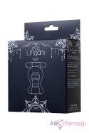 Lingam Shakti, Vibrating Masturbator, TPE, Transparent, 9 cm Toyfa