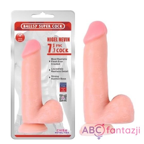 Nigel Nevin 7.7" Dildo Flesh Chisa