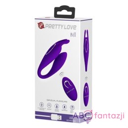 Pretty Love Bill Vibro Massager Purple LyBaile