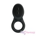 Pretty Love Cobra Penis Ring Vibrating Black LyBaile