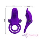 Pretty Love Vibro Penis Ring Purple LyBaile