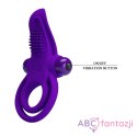 Pretty Love Vibro Penis Ring Purple LyBaile