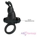 Pretty Love Vibro Penis Ring Rabbit I Black LyBaile