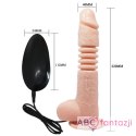 Thunder Up Suction Base Vibrating Dildo Flesh LyBaile