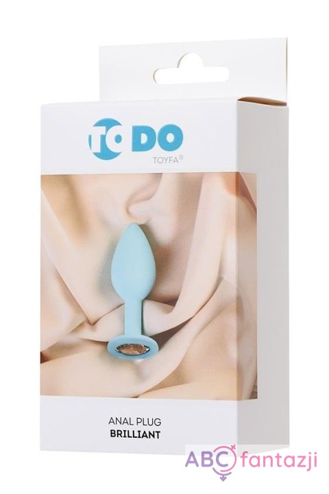 ToDo Brilliant Blue Anal Plug Toyfa