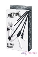 Anonymo Sex swing, Velour, black Toyfa