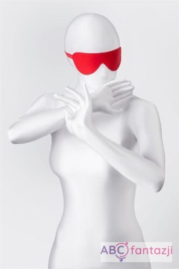 Anonymo mask, PU leather, red, 65 cm Toyfa