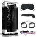 Bondage Kit Vibrating Black Lovetoy