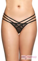 G-String 2492 czarny SOFTLINE