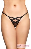 G-String 2494 czarny SOFTLINE