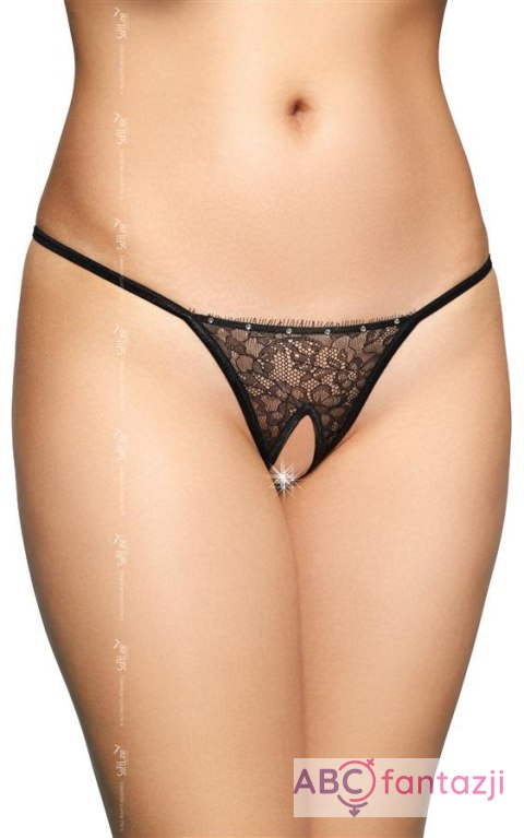 G-String 2499 czarny SOFTLINE