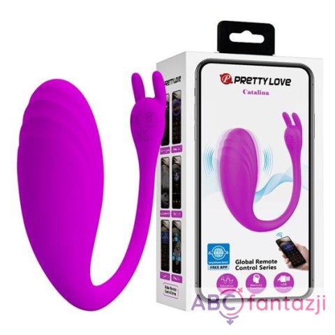 Pretty Love Catalina Remoste Stimulator Purple LyBaile