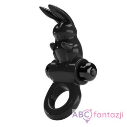 Pretty Love Exciting Vibrating Cock Ring Black LyBaile