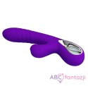 Pretty Love Jersey Clitoral Massager Purple LyBaile