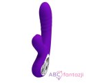 Pretty Love Jersey Clitoral Massager Purple LyBaile