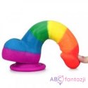 Prider Dildo 8.0'' Colorful Lovetoy