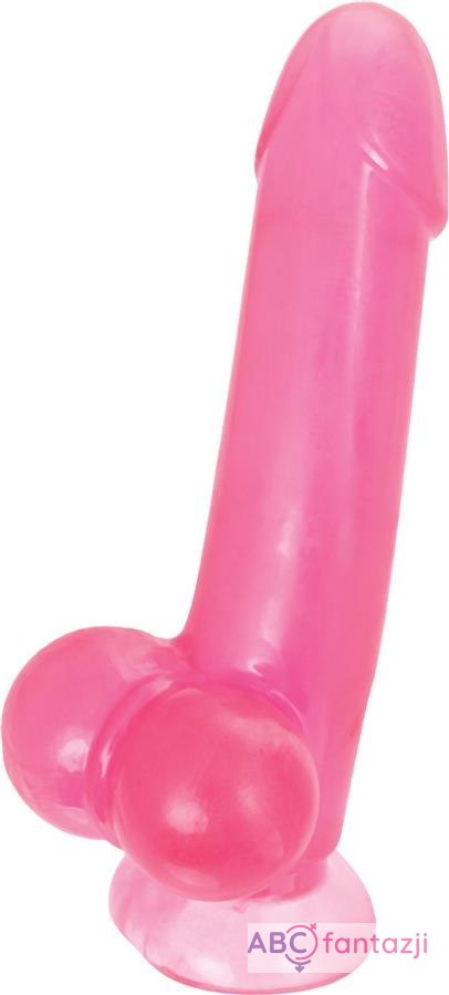 Realistic dildo A-Toys by TOYFA Fush, TPE, pink, 18 cm Toyfa