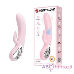 Romance Massage Sucking Vibrator Light Pink LyBaile