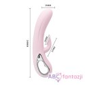 Romance Massage Sucking Vibrator Light Pink LyBaile