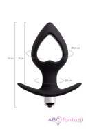 TOYFA POPO Pleasure Anal Plug Cordis M Vibro Black Toyfa