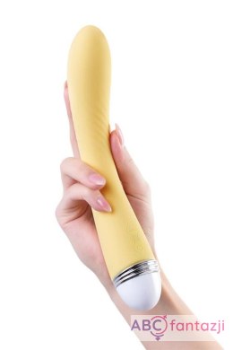 Vibrator Flovetta by Toyfa Calla, silicone, yellow, 22 cm Toyfa