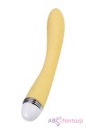 Vibrator Flovetta by Toyfa Calla, silicone, yellow, 22 cm Toyfa