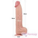 14'' King Sized Sliding Skin Dual Layer Dong Lovetoy