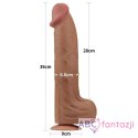 14'' King Sized Sliding Skin Dual Layer Dong Lovetoy