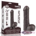 7'' Sliding Skin Dual Layer Dong Black Lovetoy