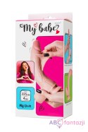 Dildo My babe by RealStick My Dear, flesh,TPE, 22,5cm Toyfa