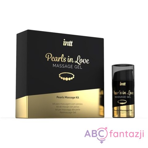 Intt PL0001 Pearls in Love Massage Silicone Based Gel Beads 15 ml