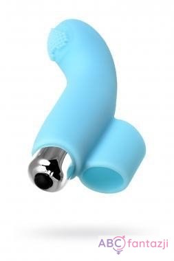 JOS DANKO, Finger vibrator for G-point stimulation, silicone, blue, 9.5 cm Toyfa