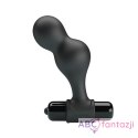 Mr. Play Silicone Anal Plug, 10 functions of vibration Black LyBaile