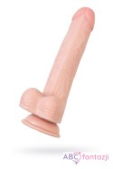 My Babe My Darling Realistic Dildo, TPE, Nude, 22 cm Toyfa