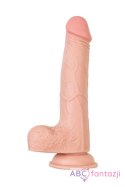 My Babe My Darling Realistic Dildo, TPE, Nude, 22 cm Toyfa