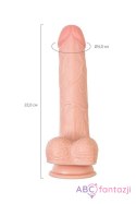 My Babe My Darling Realistic Dildo, TPE, Nude, 22 cm Toyfa