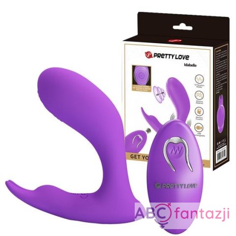 Pretty Love Idabelle Remote Stimulator Purple LyBaile