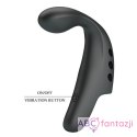 Pretty Love Rechargeable Vibrating Finger Sleeve Gordon Black LyBaile