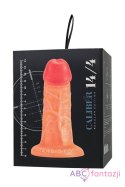 Realistic dildo Caliber 14/4 , PVC, flesh, length 14cm, diameter 4cm Toyfa