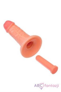 Realistic dildo Caliber 14/4 , PVC, flesh, length 14cm, diameter 4cm Toyfa